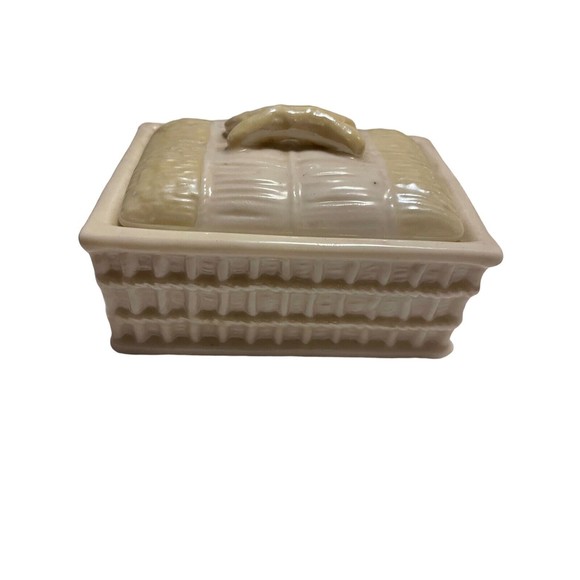 VTG Beleek of Ireland porcelain pieces - lot of 4 - Picture 7 of 12